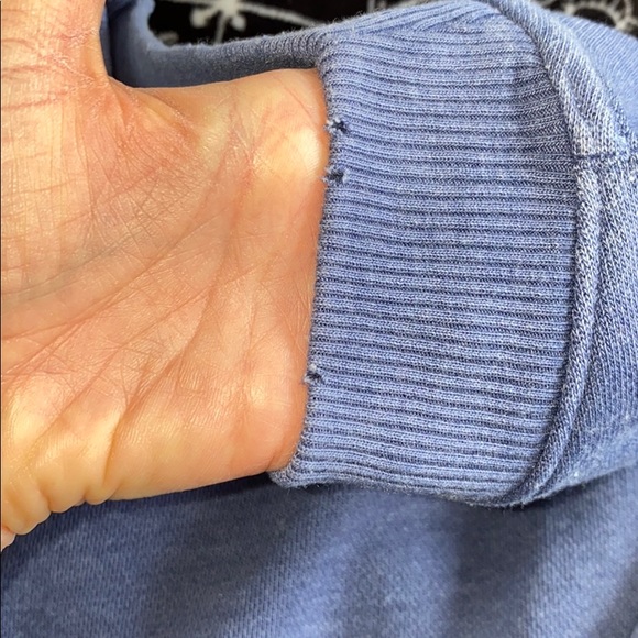 Sold ❣️ Aerie Destroyed Crew Neck Sweatshirt - Picture 3 of 5